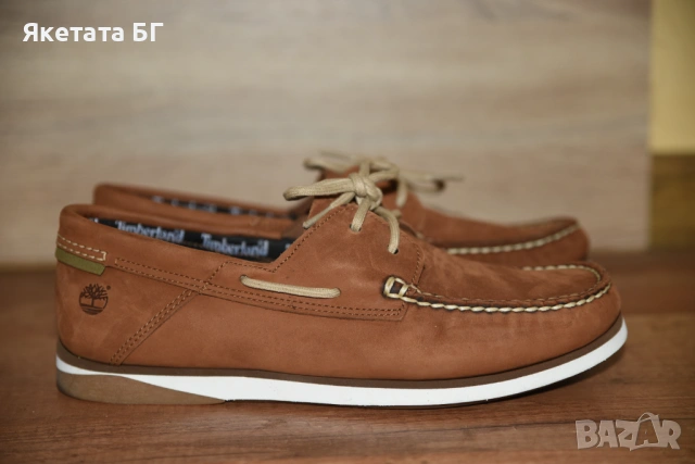 Timberland Оригинални мокасини естествена кожа в отлично състояние размер 43