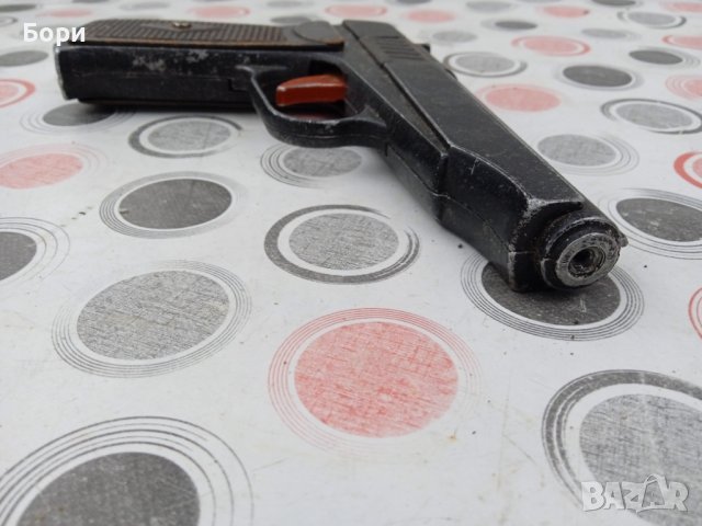 Стар немски метален кабзен пистолет, снимка 8 - Други ценни предмети - 38988319