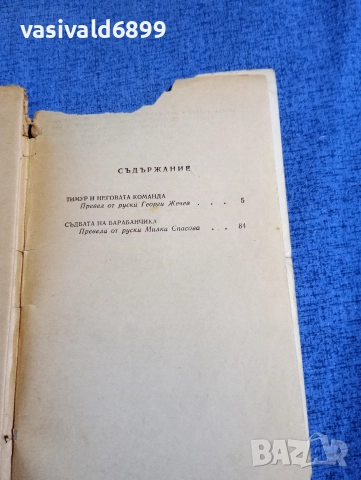 Аркадий Гайдар - Тимур и неговата команда , снимка 5 - Детски книжки - 52795435