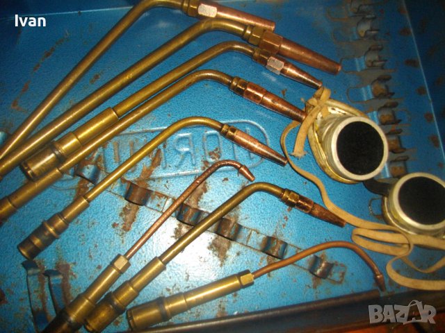 Оксиженен Резак Горелка Профи Немски Комплект 20 Части Горелки/Дюзи/Куфар-HORNING, снимка 10 - Други инструменти - 39842485