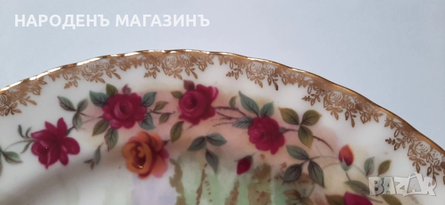 ROYAL ALBERT - Английски костен порцелан чиния порцеланова за стена , снимка 7 - Други ценни предмети - 52906755