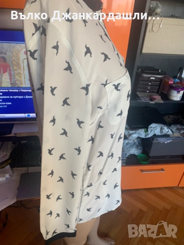 Копринена риза Marella,  размер L, снимка 4 - Ризи - 53094166