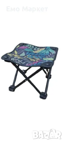 Преносима сгъваема табуретка за къмпинг, туризъм, риболов, плаж, снимка 9 - Къмпинг мебели - 50031627