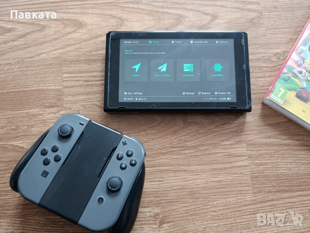 Nintendo Switch V2 с модчип, снимка 3 - Nintendo конзоли - 53654186