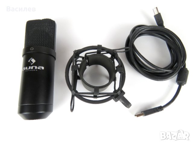 Кондензаторен USB Микрофон Auna MIC-900 , снимка 1 - Микрофони - 41363712