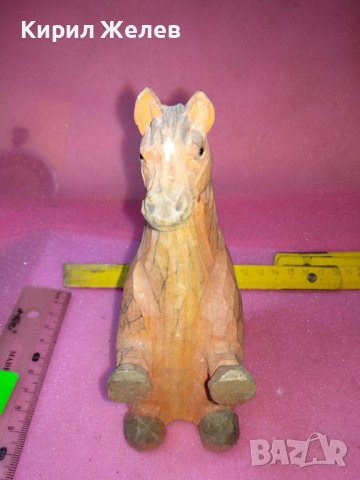 СТАРА КОЛЕКЦИОНАРСКА ДЪРВЕНА ФИГУРКА КОНЧЕ РЪЧНА ИЗРАБОТКА 42846, снимка 10 - Статуетки - 44314134