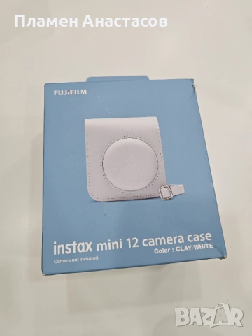 Fujifilm Instax Mini 12 Camera Case – защитен калъф за моментна камера, снимка 5 - Чанти, стативи, аксесоари - 53835425