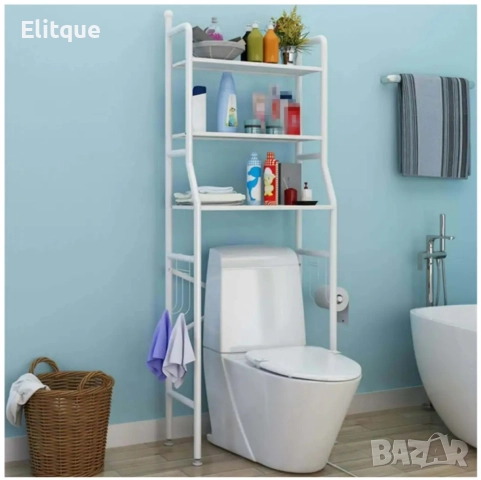 Етажерка с три рафта за баня, тоалетна, мокро помещение 263, снимка 8 - Етажерки - 52865540