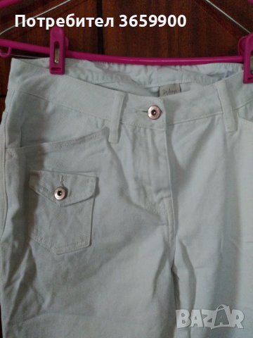 Бели дънки Wrap,London, размер 12, снимка 2 - Дънки - 41242022