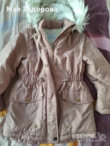 зимно яке за момиче 5/6 години , снимка 3 - Детски якета и елеци - 48117269