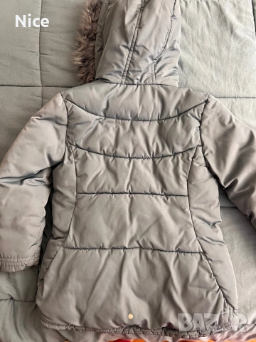 подплатена парка с качулка от марката Okaidi, снимка 5 - Детски якета и елеци - 53163086