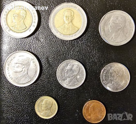 Лот стари монети от Тайланд в добро състояние, снимка 2 - Нумизматика и бонистика - 40157781