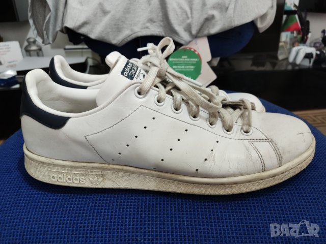 кожени маратонки Adidas Originals Stan Smith M20325, снимка 4 - Маратонки - 41260317