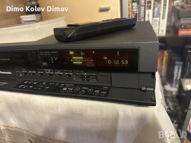 Видео Panasonic nv f 55 с Дистанционно и Бонус касета, снимка 2 - Плейъри, домашно кино, прожектори - 55966784