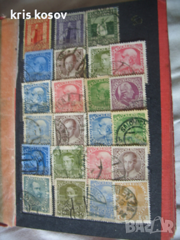 23 бр. стари пощенски марки от Австрия