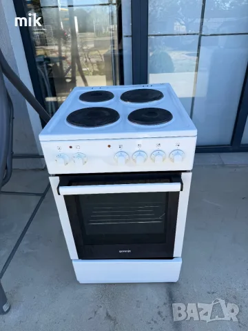 печка с метални котлони Gorenje , снимка 5 - Печки, фурни - 56067810