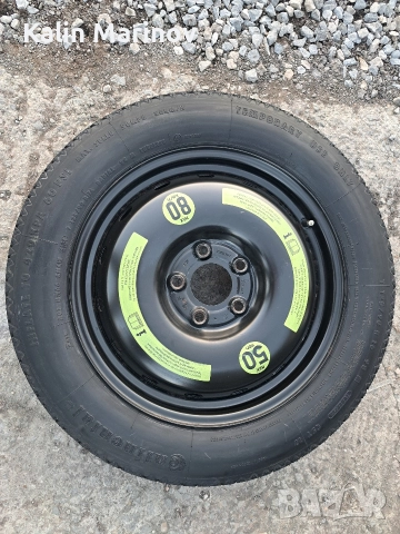 резервна гума патерица за мерцедес 5х112 16 цола, снимка 2 - Гуми и джанти - 52970534