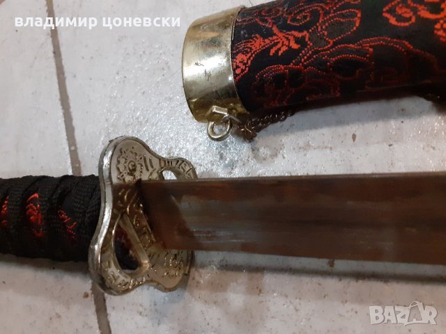 Красив самурайски меч,катана,сабя, снимка 4 - Колекции - 39441687