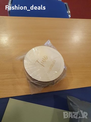 Нови 14 броя кръгли дървени месечни карти за бебе/Снимки Поводи, снимка 8 - Други - 41614492