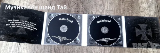 Компакт Дискове - Рок - Метъл: Motorhead – Ace Of Spades - 2 CD Digipack, снимка 3 - CD дискове - 56079938