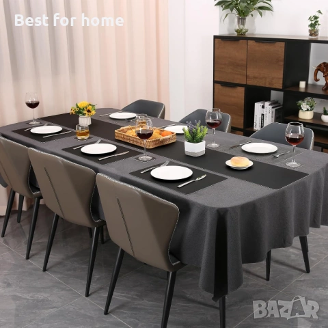 Двуцветни пътеки за маса от изкуствена кожа, снимка 6 - Други стоки за дома - 53749208