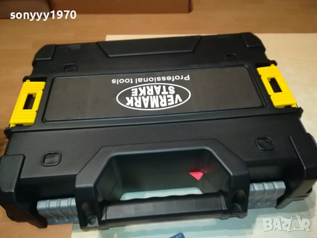 ФЛЕКС-НОВ С ЗАРЯДНО И ДВЕ БАТЕРИИ-ЖЪЛТ ЦВЯТ 2510230931, снимка 3 - Куфари с инструменти - 42711534