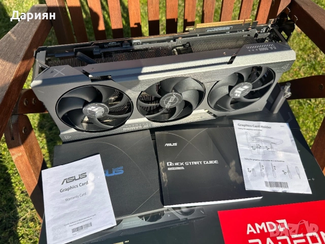 AMD Asus TUF RX7900XT OC Version 20GB, снимка 2 - Видеокарти - 53257766