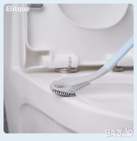 Силиконова четка за ефективно почистване на тоалетна, снимка 2 - Други стоки за дома - 52897221
