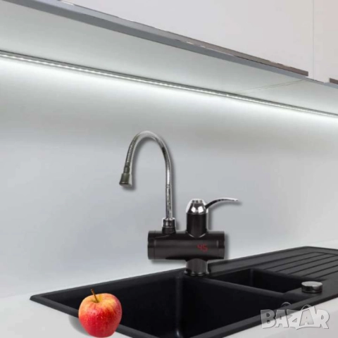 Нагревател за вода с гъвкав чучур, за стена/ за плот 3000W, черен, снимка 6 - Друга електроника - 52062613