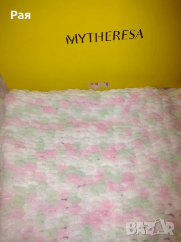 Лот  5 броя плетени блузи + одеало , снимка 6 - Други - 50669171