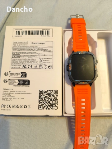 Смарт часовник , снимка 3 - Смарт часовници - 53430939