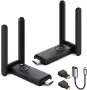 Безжичен HDMI предавател и приемник (TX/RX) Plug & Play за мултиекранно видео, аудио и стрийминг, снимка 1