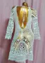 Chela collection M Бяла ажурена рокля , снимка 7