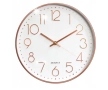 Стенен часовник,розово злато,30см,безшумен, снимка 2