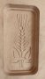 Дървен калъп за сапун или др.  с житен клас Дърворезба, пано, снимка 4