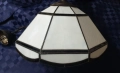 Голям  осмоъгълен полилей тип " Тифани", снимка 8