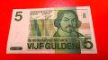Банкнота 5 гулдена Нидерландия , снимка 1