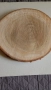 Дървена шайба за декорация, снимка 1