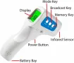 Инфрачервен термометър Berrcom JXB-178, Безконтактен, снимка 4