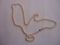 Страхотен гердан колие от перли и сребро 835 , снимка 1