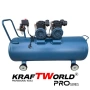 Тих Безмаслен компресор KraftWorld 100 л – 3000W, 8 bar, снимка 2