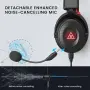 Нови USB геймърски слушалки за компютър - компютърни слушалки с подвижен микрофон за шумопотискане, снимка 3