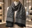 Fendi шал ✨ кашмир и коприна, снимка 7
