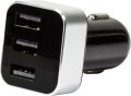 USB порт 3 входа с дисплей, за автомобил, немско, внос от Германия, снимка 1 - Аксесоари и консумативи - 41689792