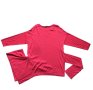 Autumn Cashmere розова плетена блуза с колан Размер: L, снимка 2