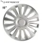 Тасове за джанти 16'' Versaco Luxury Silver, снимка 2