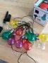 Верига от 10 многоцветни соларни LED лампи със соларна батерия, снимка 3