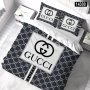 Луксозен Спален Комплект Gucci код 79, снимка 1 - Спално бельо - 40703407