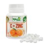 Витамин С + Цинк с вкус на мандарина - 60 таблетки за смучене, снимка 1 - Хранителни добавки - 41506277