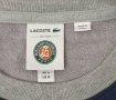 Lacoste Roland Garros Sweatshirt оригинално горнище M памучен суичър, снимка 3